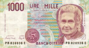 Moneta da 5 Lire con delfino, simbolo di valore collezionistico.